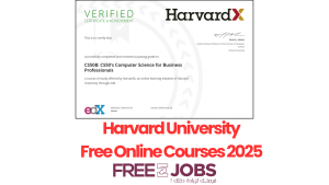 Harvard University Free Online Courses 2025