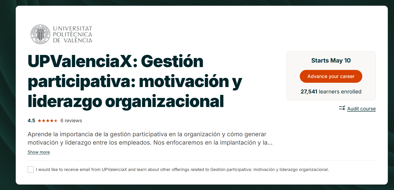 Class Central Online Courses